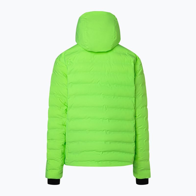 Мъжко скиорско яке Bogner Fire+Ice York vibrant lime 2