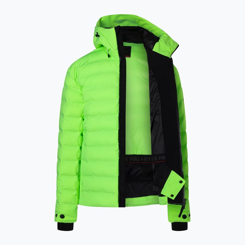 Мъжко скиорско яке Bogner Fire+Ice York vibrant lime 3