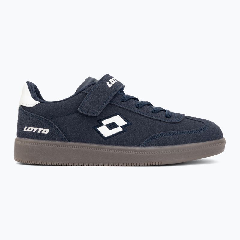 Детски обувки Lotto Vintal SC Kids navy/white 2