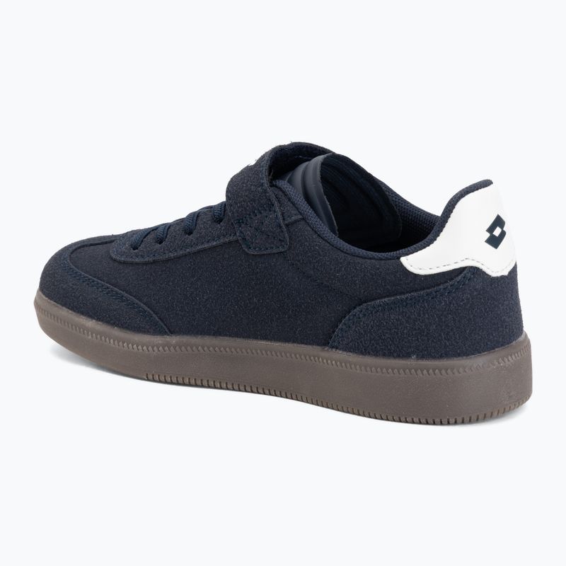 Детски обувки Lotto Vintal SC Kids navy/white 3