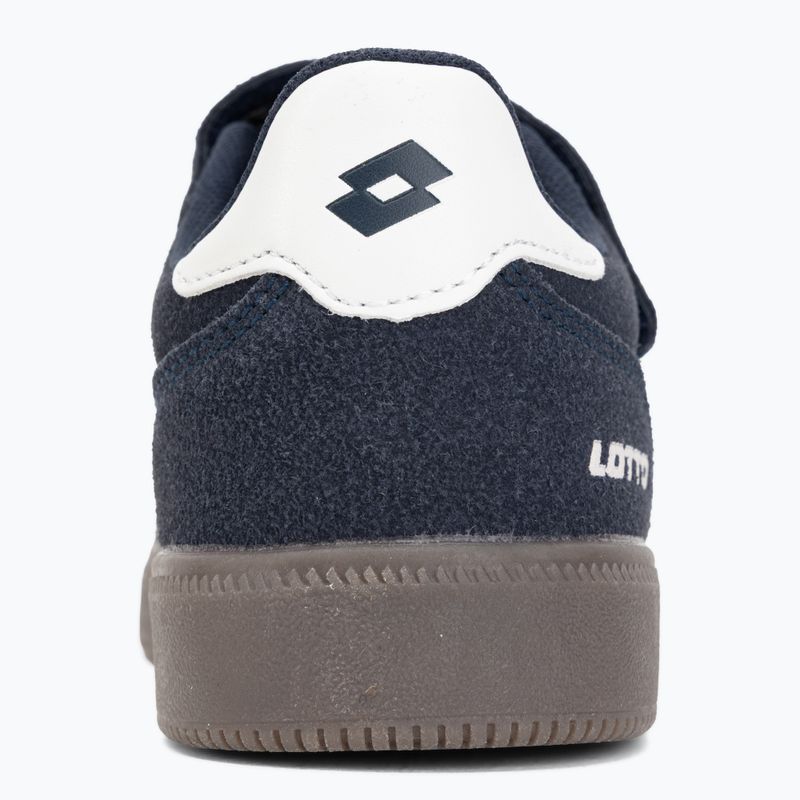 Детски обувки Lotto Vintal SC Kids navy/white 6