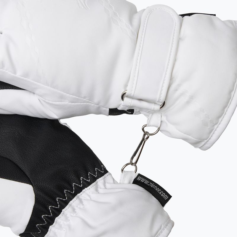 Дамски скиорски ръкавици ZIENER Keva-Z PR white 5