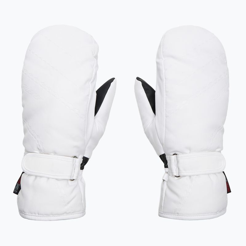 Дамски скиорски ръкавици ZIENER Kevi-Z PR Mitten white 2
