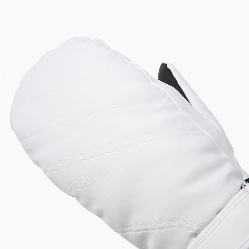 Дамски скиорски ръкавици ZIENER Kevi-Z PR Mitten white 4