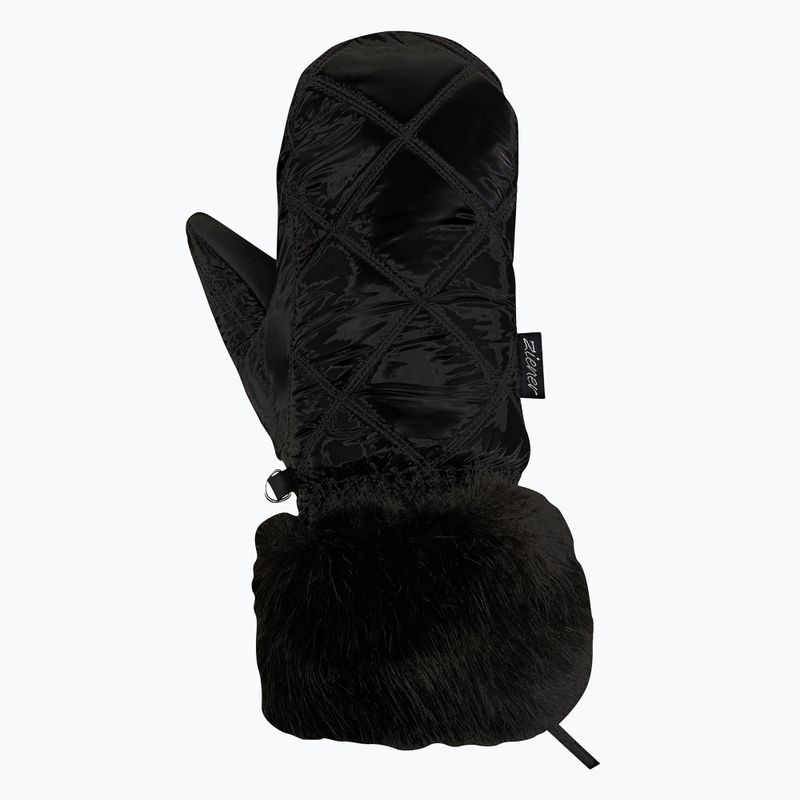 Дамски скиорски ръкавици ZIENER Kwinzi-Z Mitten black 2