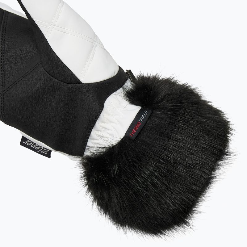 Дамски скиорски ръкавици ZIENER Kwinzi-Z Mitten white 4