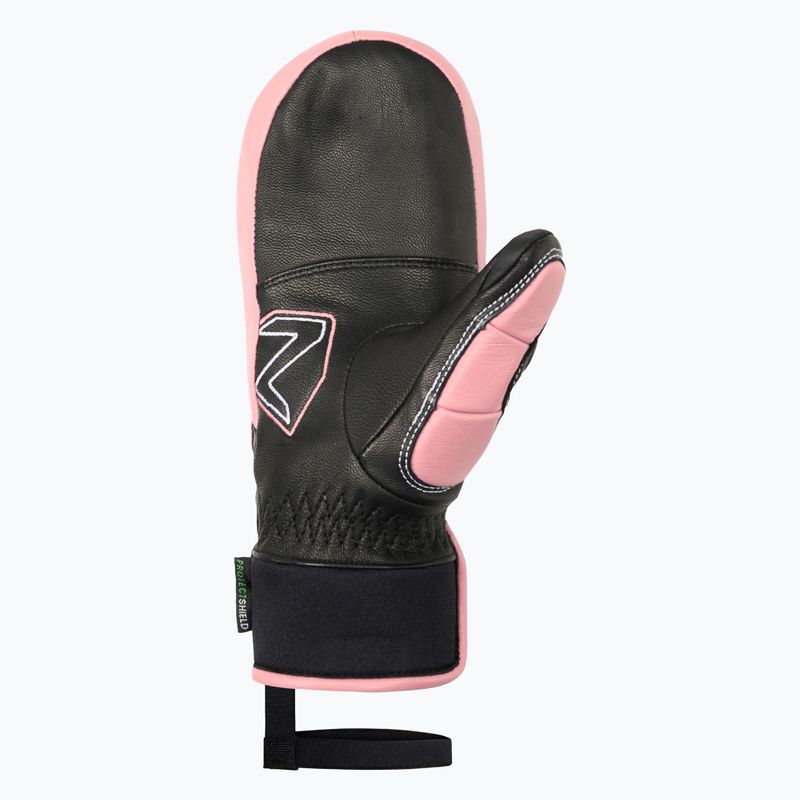 Детски скиорски ръкавици Ziener Lopaki-Z AS PR Mitten black/pink vanilla 3
