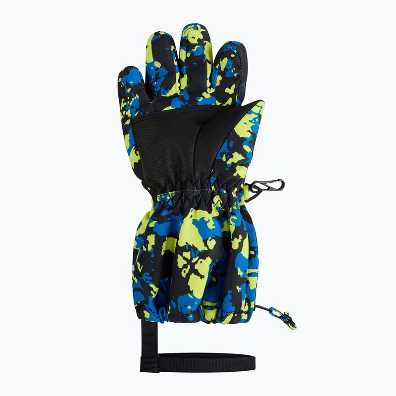 Детски скиорски ръкавици ZIENER Levio AS Minis camo persian blue 3