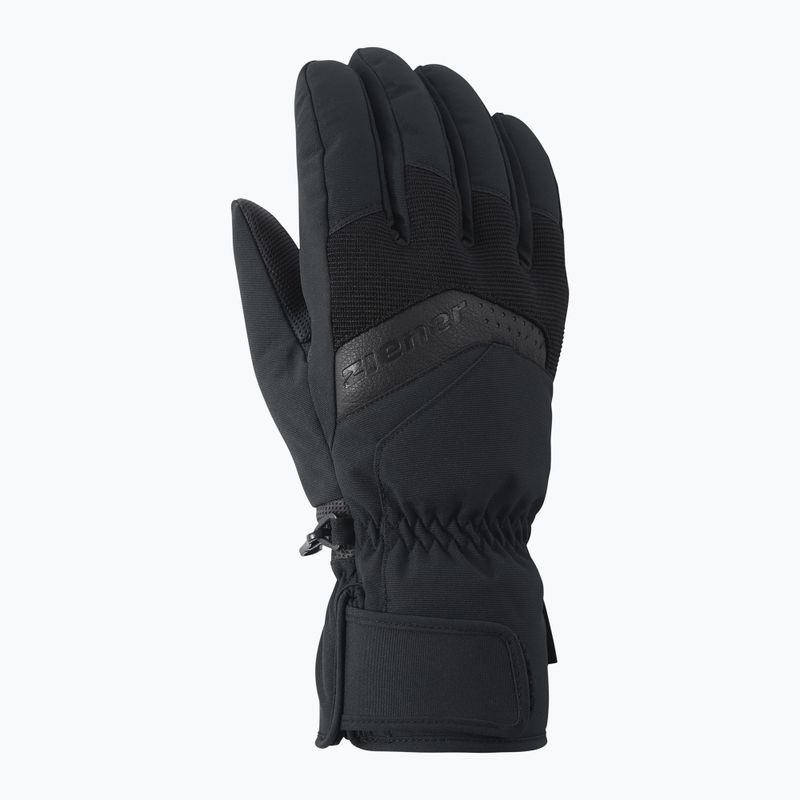 Скиорски ръкавици ZIENER Gabino black/red 2