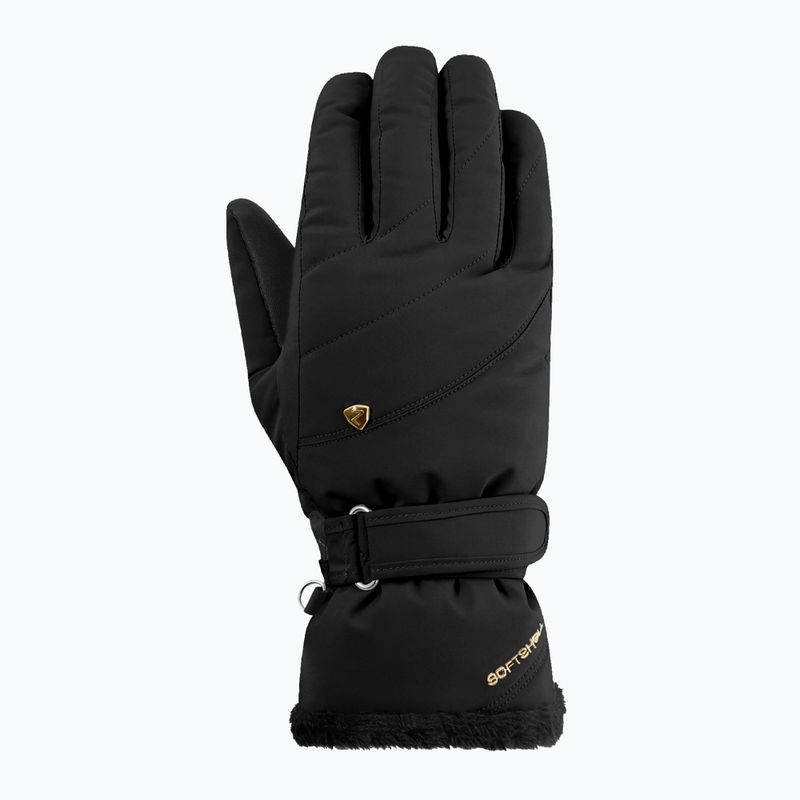 Дамски скиорски ръкавици ZIENER Keaka-Z Aquashield PR black/gold art. 2