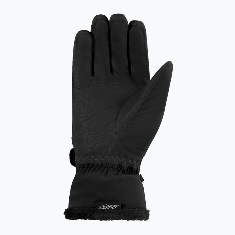 Дамски скиорски ръкавици ZIENER Keaka-Z Aquashield PR black/gold art. 3