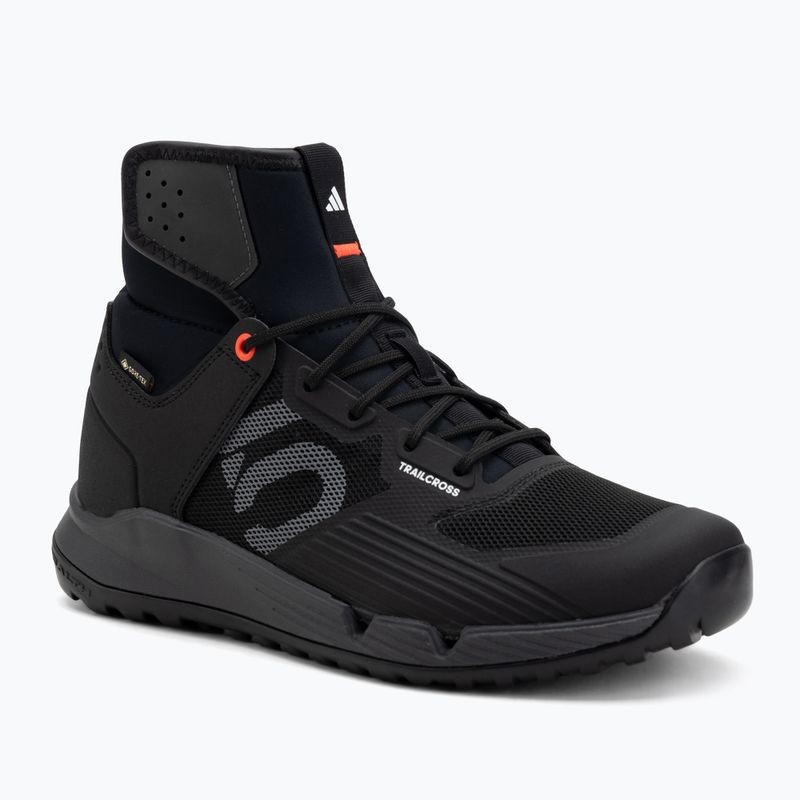 Мъжки обувки с платформа за колоездене adidas FIVE TEN Trailcross GTX core black/grey three/solar red