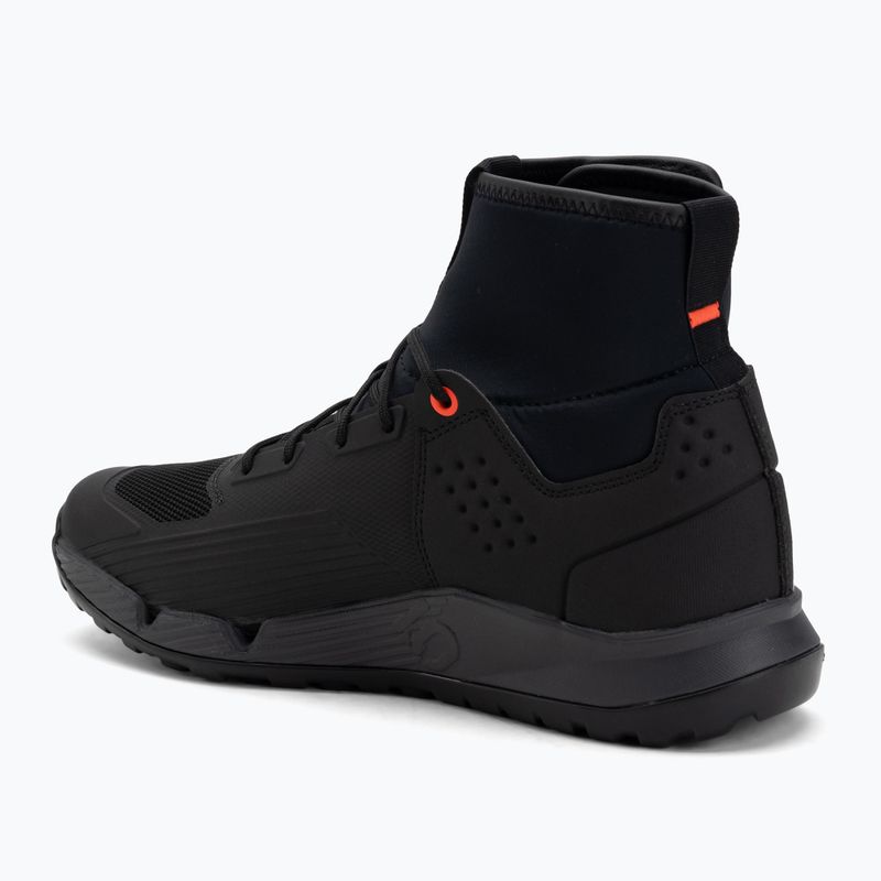 Мъжки обувки с платформа за колоездене adidas FIVE TEN Trailcross GTX core black/grey three/solar red 3