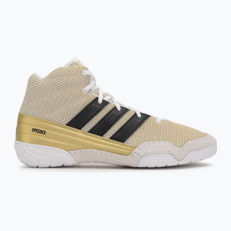 Боксьорски обувки adidas Speedex core black/gold metallic 2
