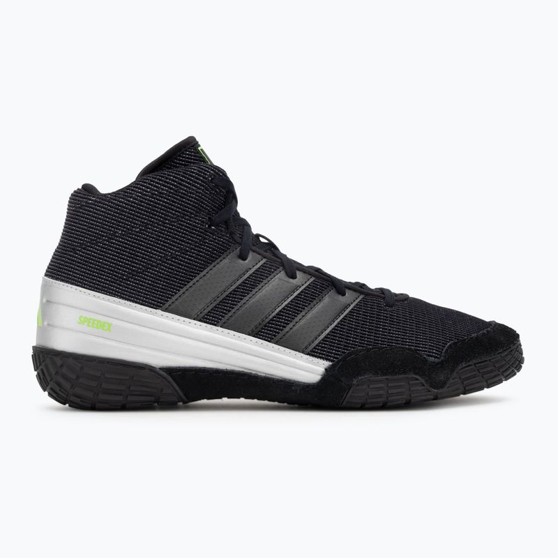 Боксьорски обувки adidas Speedex core black/lucid lemon 2