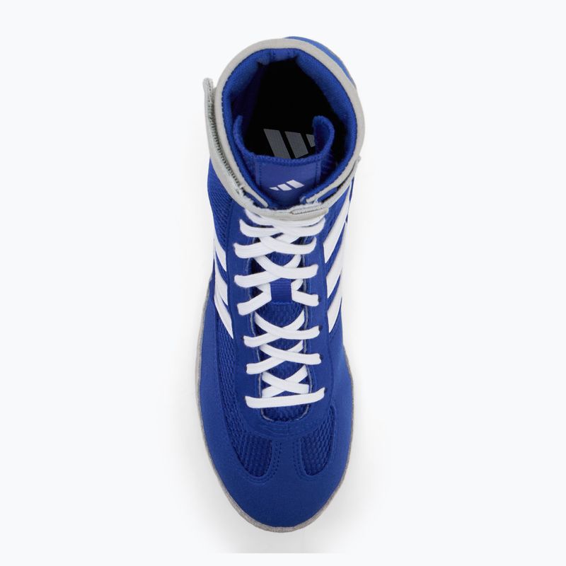 Боксьорски обувки adidas Combat Speed.4 royal blue/footwear white/grey two 5