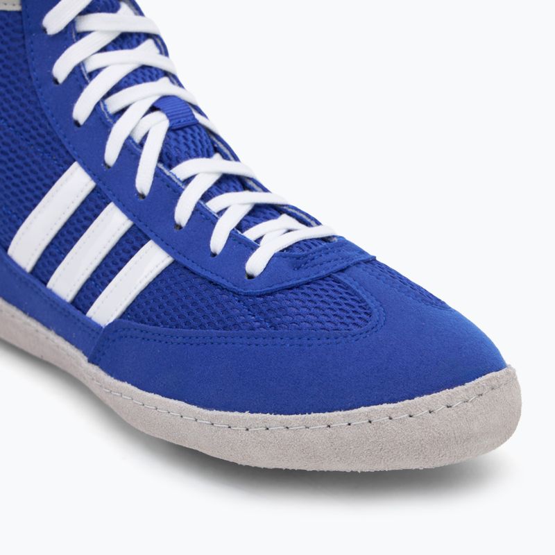 Боксьорски обувки adidas Combat Speed.4 royal blue/footwear white/grey two 7