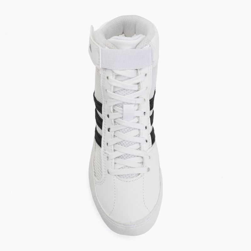 Детски боксови обувки adidas Havoc white/black 5