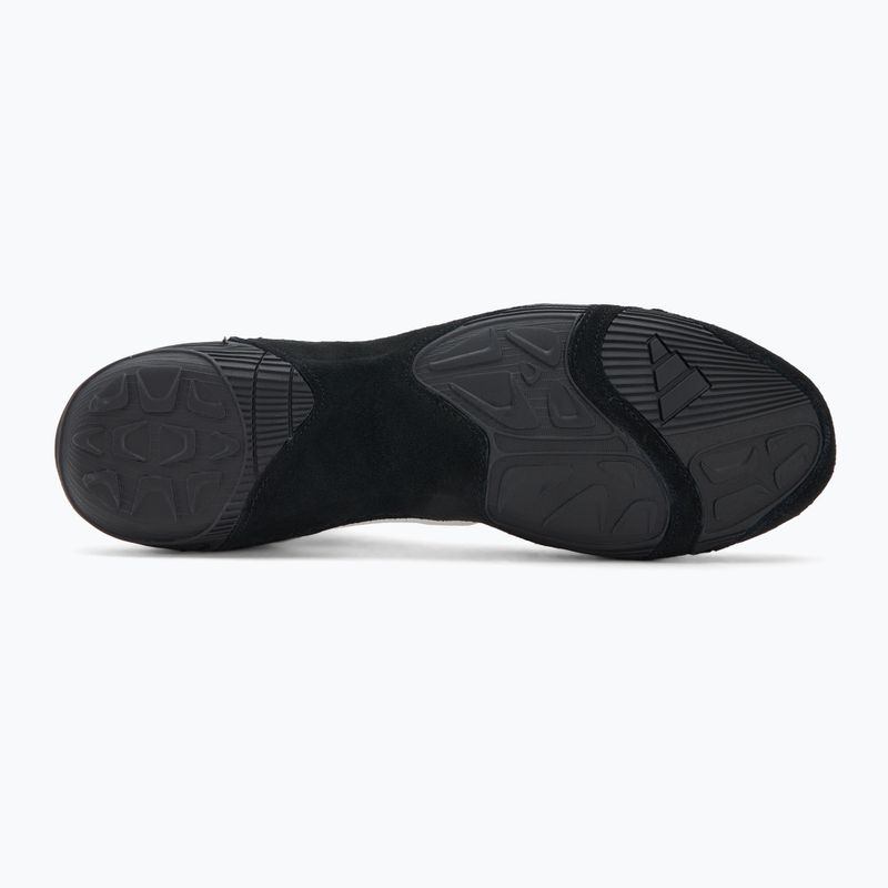 Боксьорски обувки adidas Adizero silver metallic/core black 4