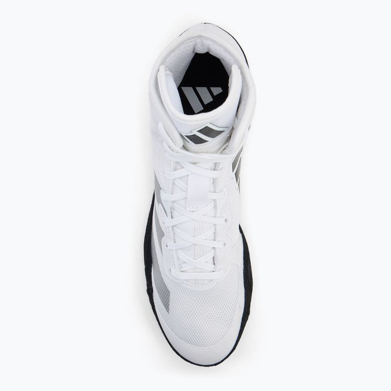Боксьорски обувки adidas Adizero silver metallic/core black 5