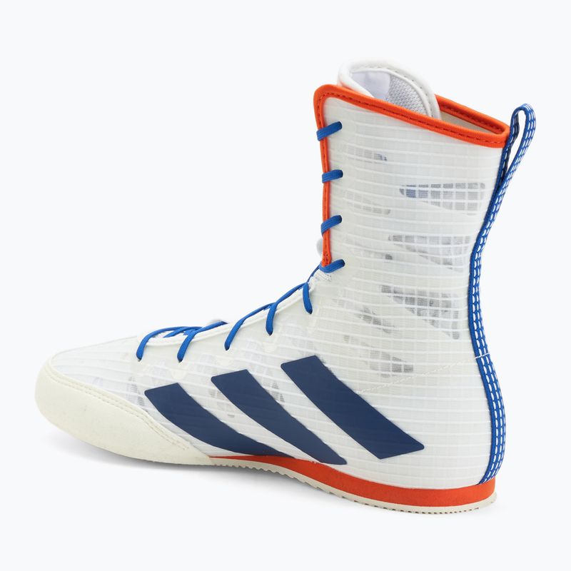 Боксьорски обувки adidas Box Hog 4 white/navy 3