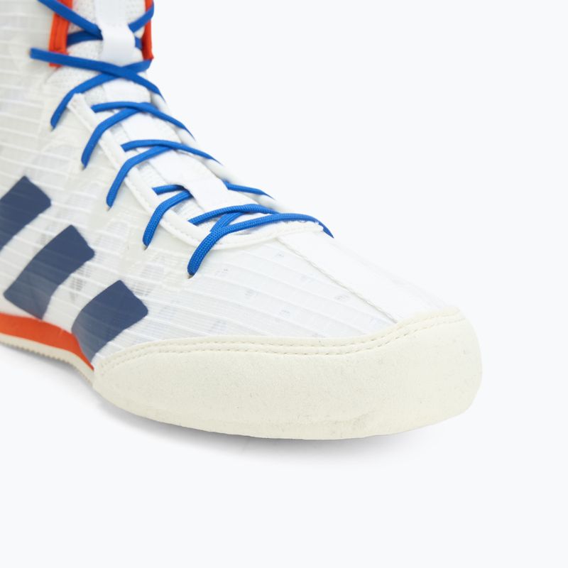 Боксьорски обувки adidas Box Hog 4 white/navy 7