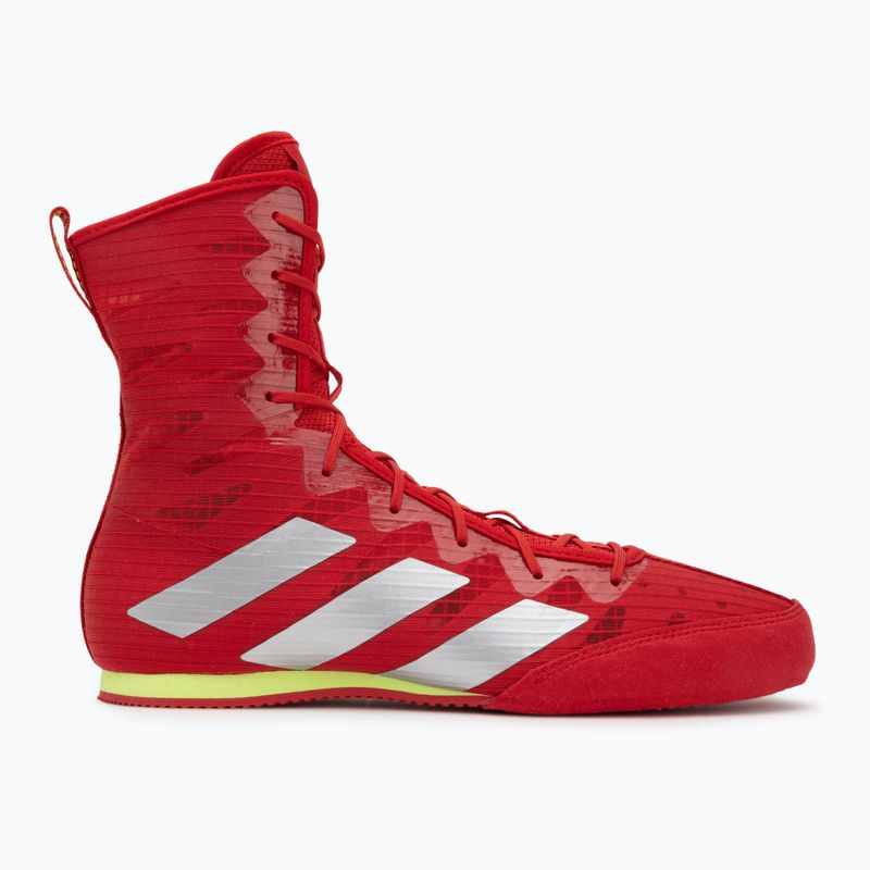 Боксьорски обувки adidas Box Hog 4 red 2