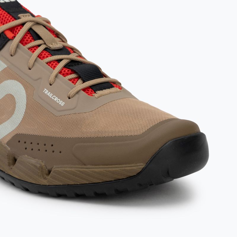 Мъжки велосипедни обувки платформи adidas FIVE TEN Trailcross LT cardboard/off white/core black 7