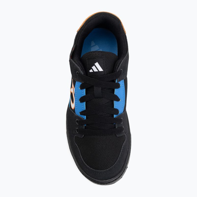 Мъжки велосипедни обувки платформи adidas FIVE TEN Freerider core black/off white/ray blue 5