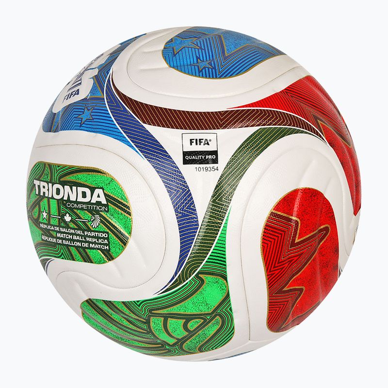 Футболна топка adidas Trionda Competition World Cup multicolor размер 5 3