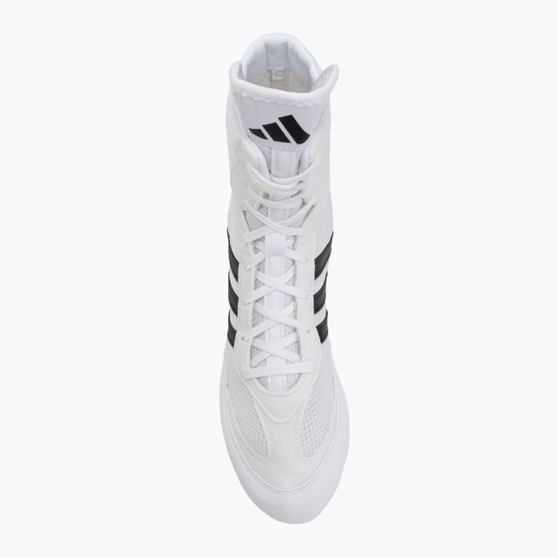 Боксьорски обувки Adidas Box Hog II white/black 5