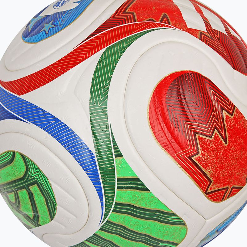 Футболна топка Adidas Trionda Pro World Cup white/blue размер 5 6