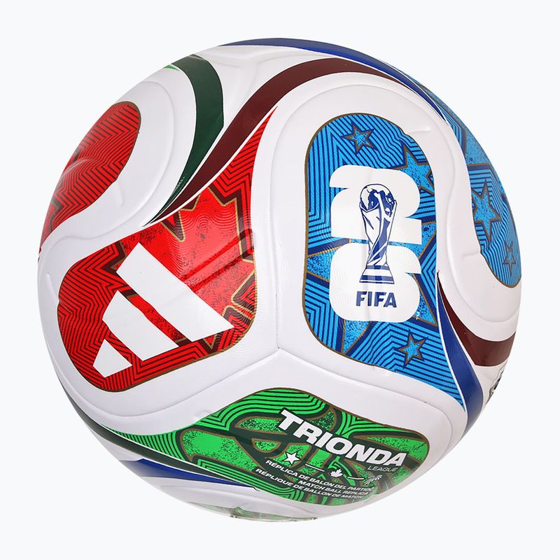 Футболна топка Adidas Trionda League Box World Cup multicolor размер 5 3