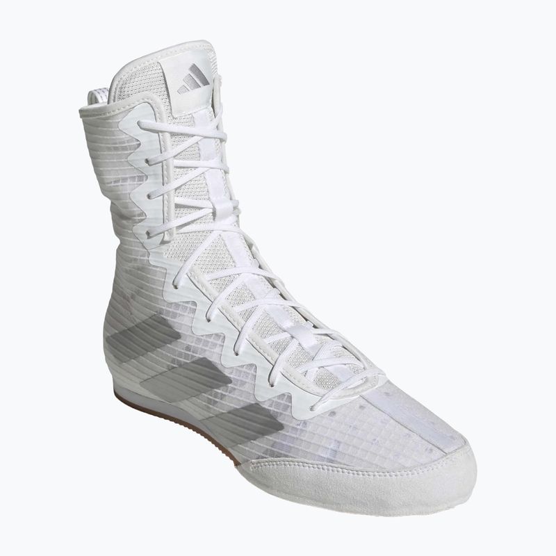 Боксьорски обувки adidas Box Hog 4 white/silver