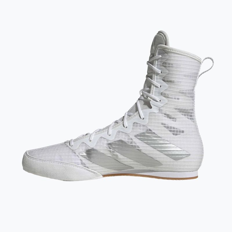 Боксьорски обувки adidas Box Hog 4 white/silver 3
