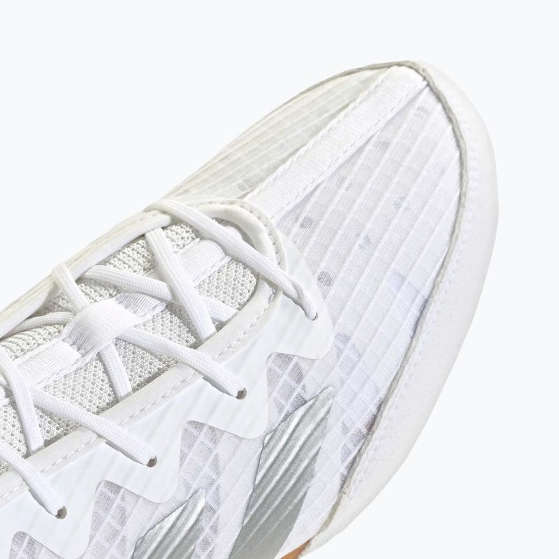 Боксьорски обувки adidas Box Hog 4 white/silver 6