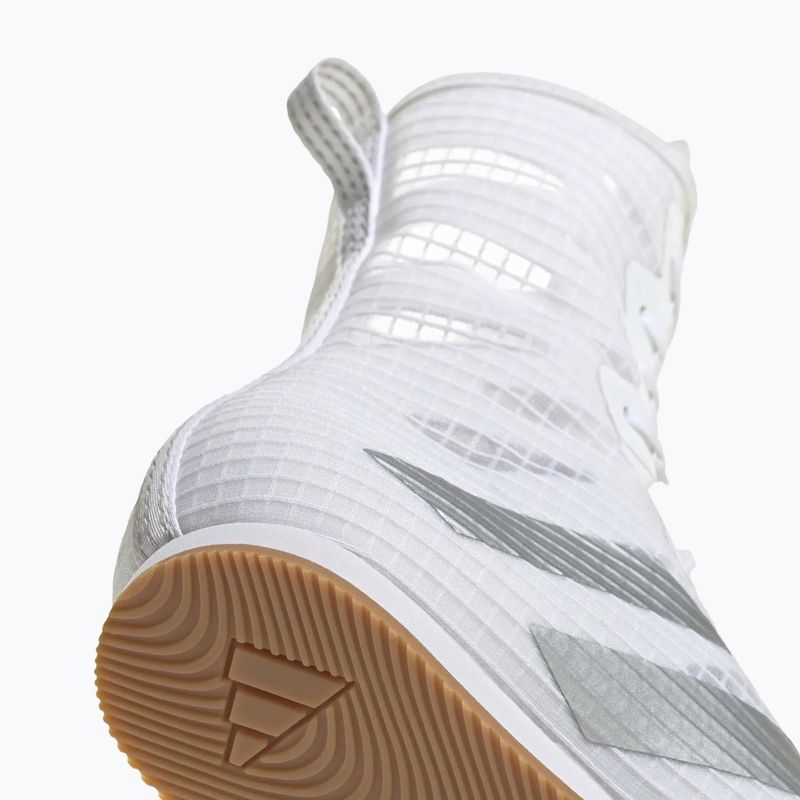 Боксьорски обувки adidas Box Hog 4 white/silver 7
