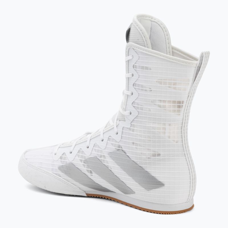 Боксьорски обувки adidas Box Hog 4 white/silver 3