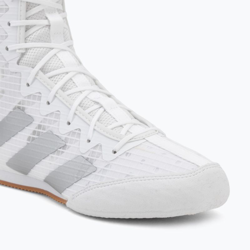 Боксьорски обувки adidas Box Hog 4 white/silver 7