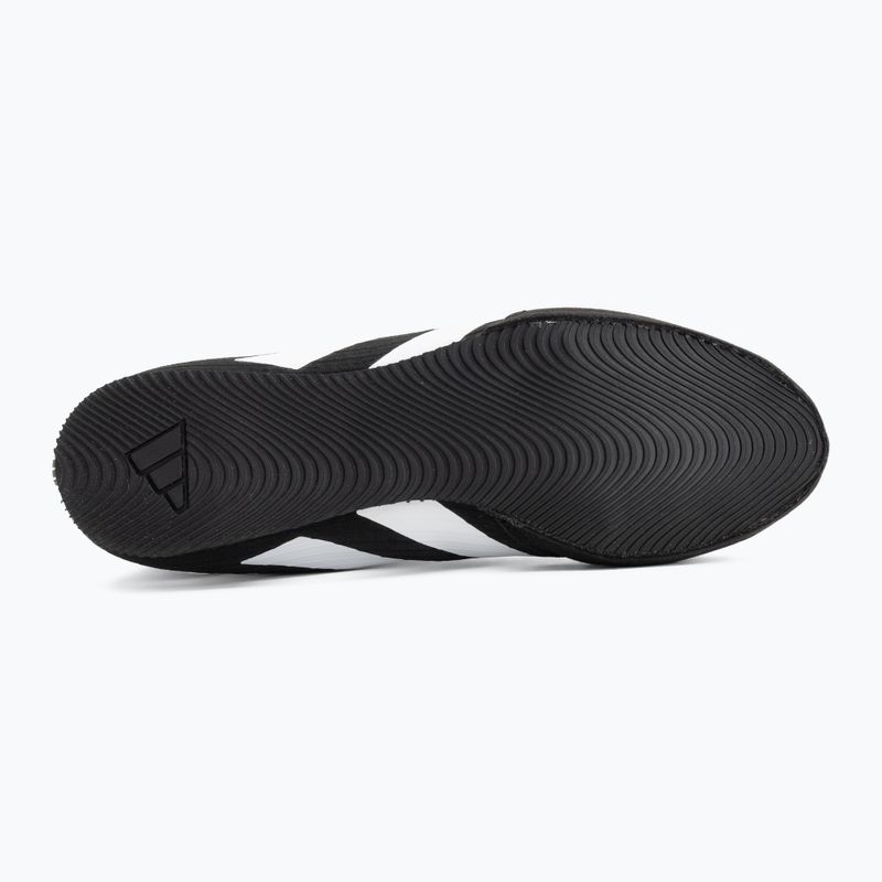 Боксьорски обувки adidas Box Hog 4 black/white 4