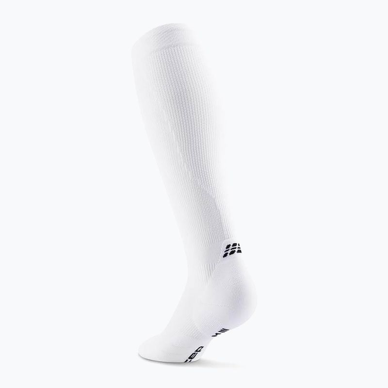 CEP Компресионни чорапи за жени Run Tall 5.0 white 3