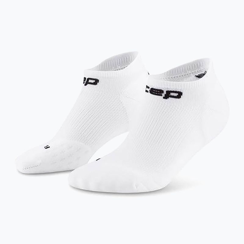 CEP Компресионни чорапи за жени Run No Show 5.0 white