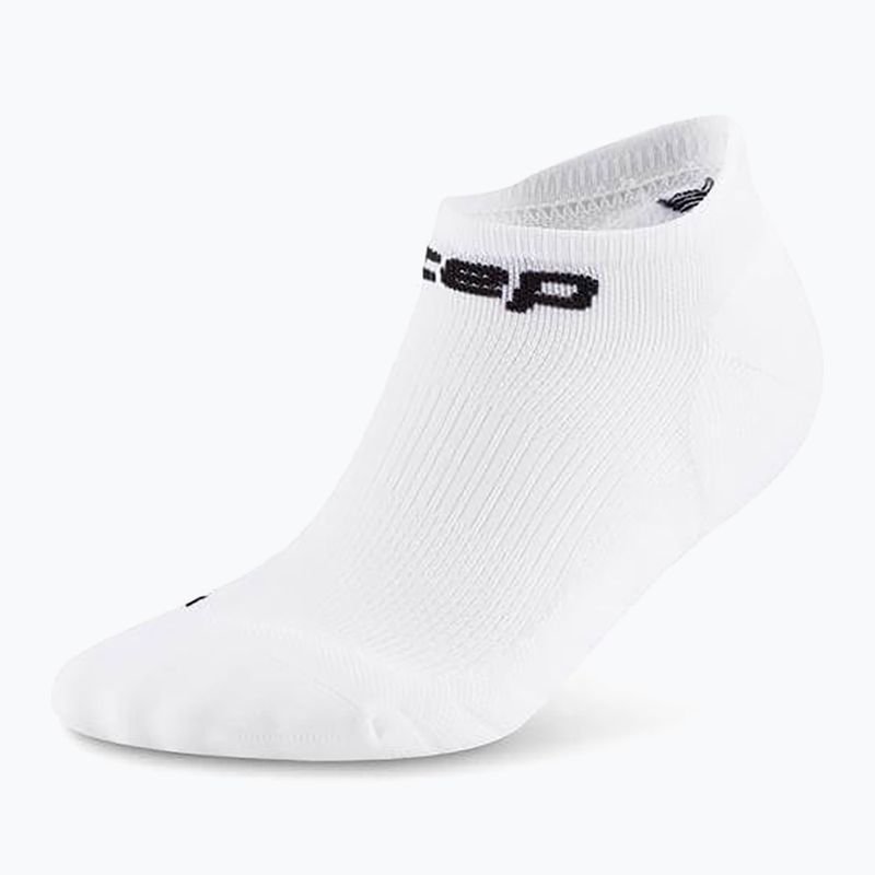 CEP Компресионни чорапи за жени Run No Show 5.0 white 2