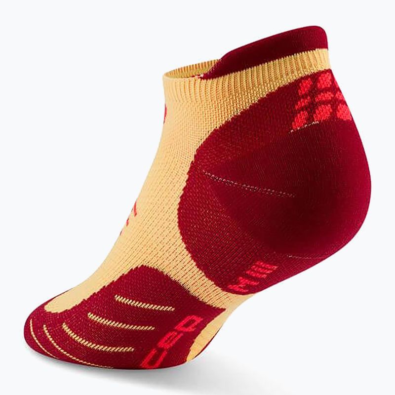 CEP Компресионни чорапи за жени Run No Show 5.0 marigold/burgundy 3