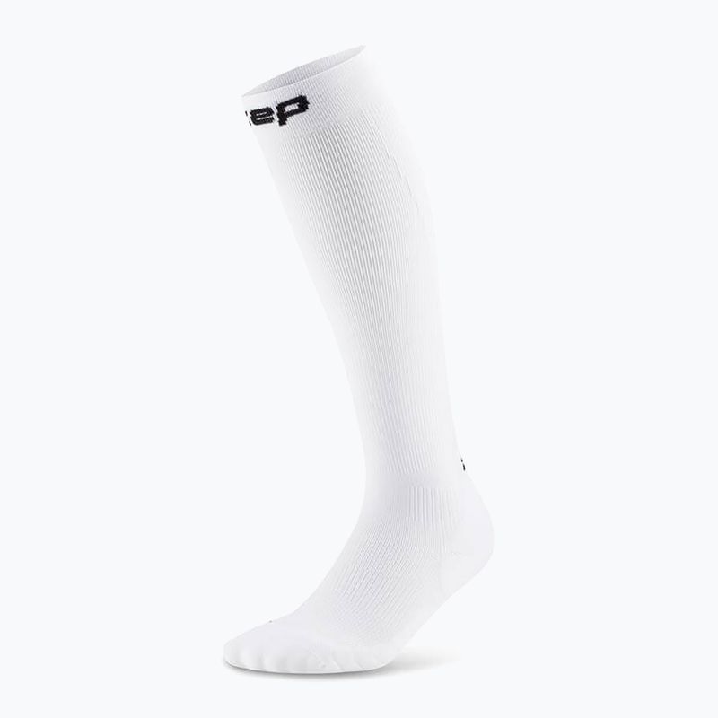 CEP Мъжки чорапи за компресия Run Tall 5.0 white 2