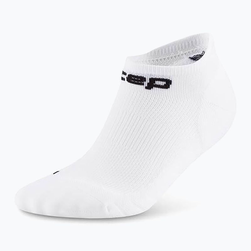 CEP мъжки чорапи за компресия Run No Show 5.0 white 2