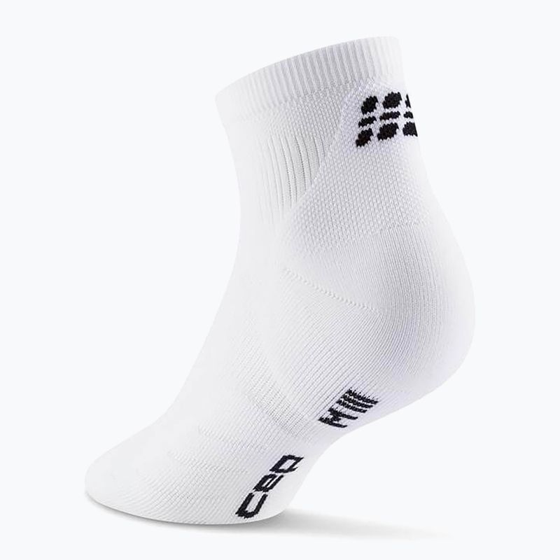 CEP Мъжки чорапи за компресия Run Low Cut 5.0 white 3
