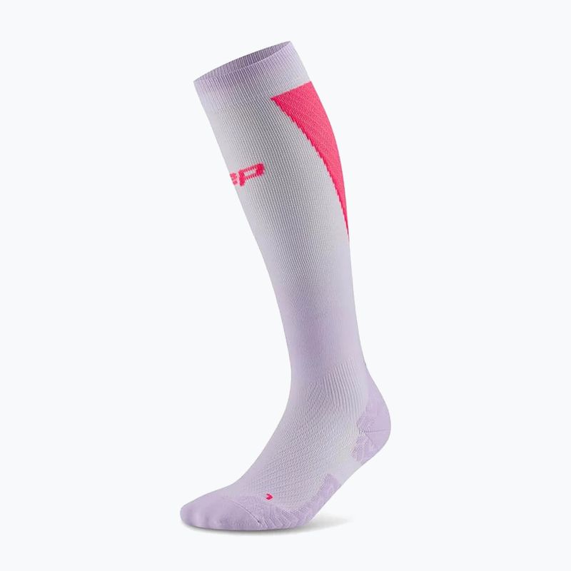 Дамски чорапи CEP Ultralight Tall 4.0 lilac/pink 2