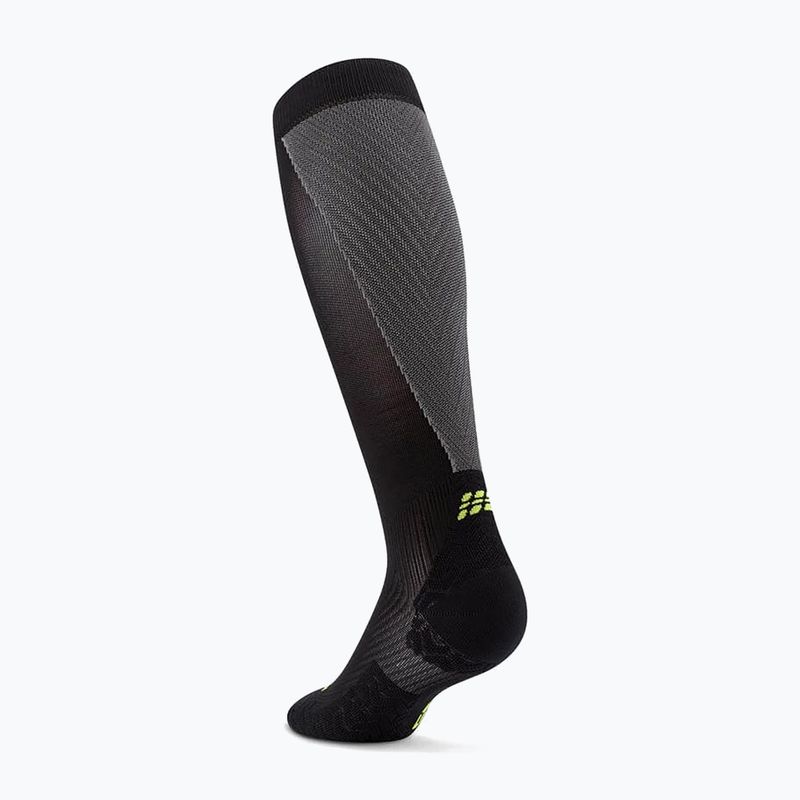 Мъжки чорапи CEP Ultralight Tall 4.0 black/grey 3