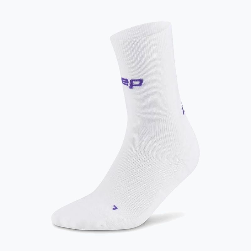 Мъжки компресионни чорапи CEP Ultralight Mid Cut 4.0 white 2